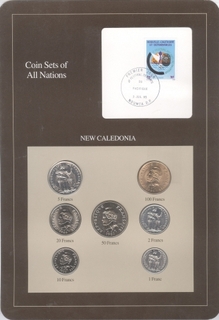 Coin Sets of All Nations of New Caledonia.