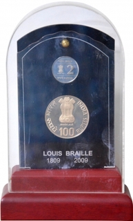 2009 Silver VIP Proof Set of Two Hundredth Birth Anniversary of Louis Braille.