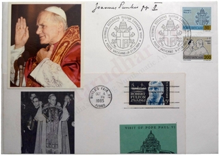 Vatican First Day Cover of 1984 on Christianity.