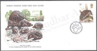 UK World Wildlife Fund First Day Cover of 1977 on Animals.