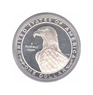 U.S.A. One Dollar Silver Proof Coin of XXIII Olympiad Los Angeles.