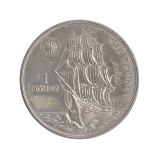 Silver One Dollar Coin of Niue of 1996.