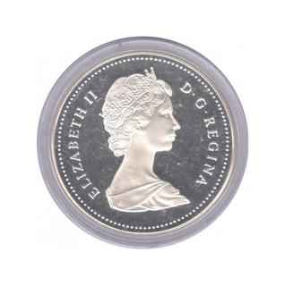 Silver Five Ecu Proof Coin of Belgium of 1997.