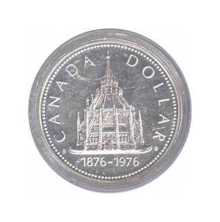 Silver One Dollar Proof Coin of Canada.