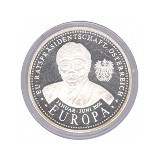 Silver Proof Coin of Austria of 2006.