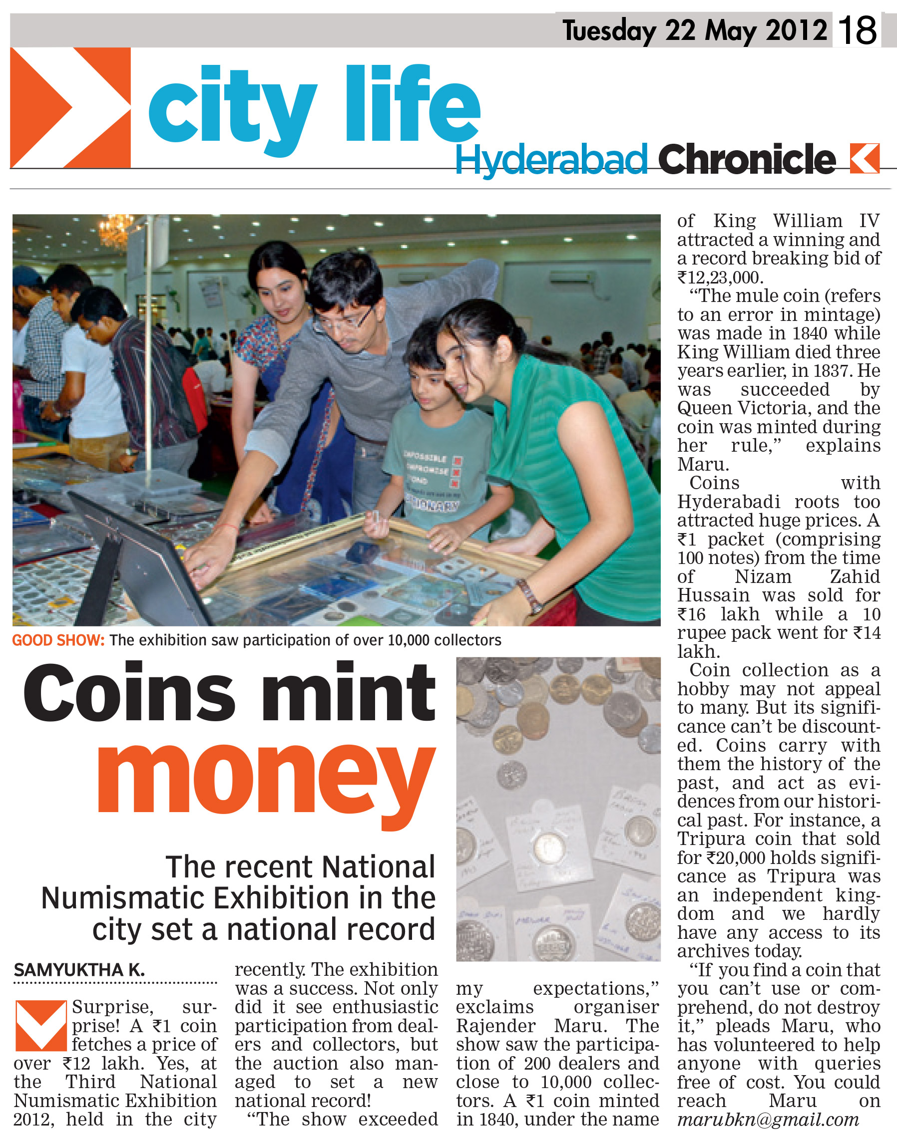 The Recent 3rd National Numismatic Exhibition in the City Set a National Record