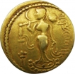 Gold Dinar Coin of Samudragupta of Gupta Dynasty of  Ashwamedha type.