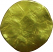 Punch Marked Gold Coin of Chalukya Dynasty.