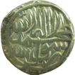 Silver Rupee Coin of Akbar  of Hissar Mint.