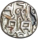 Silver Square Rupee Coin of Akbar.