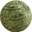 Silver Rupee Coin of Jahangir of Ahmadabad Mint.