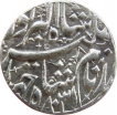 Silver Rupee Coin of Jahangir of Lahore Mint.