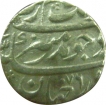 Silver Rupee Coin of Aurangzeb of Ahmadabad Mint.