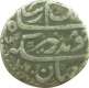 Silver Rupee Coin of Aurangzeb of Surat Mint.