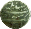 Silver Rupee Coin of Jahandar Shah of Lahore Mint.