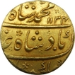 Gold Mohur Coin of Muhammad Shah of Khujista Bunyad Mint.