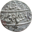 Silver Rupee Coin of Muhammad Shah of Murshidabad Mint.