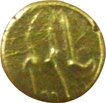 Gold Fanam of Alamgir II of  Zarab Kolar Mint.