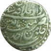 Silver Rupee of Akbar II of Shahjahanabad Mint.