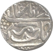 Silver Rupee Coin of Daulat Rao of Gwalior State.