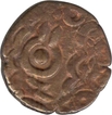 Copper Half Anna Coin of Indore State.