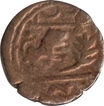 Copper Half Anna Coin of Indore State.