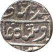 Silver Rupee Coin of Madan Singh of Jhalawar State of Qila Shahbad Mint.