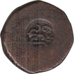 Copper Half Tanga Coin of Indo Portuguese.