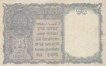 One Rupee Bank Note of King George VI Signed by C E Jones of Burma Issue.