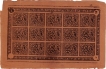 Block of Fifteen Quarter Anna Stamps of Jammu and Kashmir.