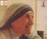 Mother Teresa M/S, Envelop with label and stamp of 1997.