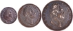 Bronze  Coin of Huvishka  of Kushan Dynasty.