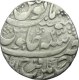 Farrukhabad, Ahmadnagar- Farrukhabad, Silver Rupee, AH 1197 / 23RY, Broad Flan, rev partly double hammered, About very Fine.
