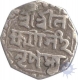 Lakshmi Simha, 1701, Silver, 1/4 Rupee, Used as jewellery Pendent, 2.9g, 14.30, about Very Fine, 