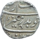 Silver Half Rupee of Aurangzeb Alamgir