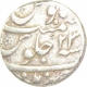 Silver Rupee of Aurangzeb Alamgir of Khujista Bunyad mint.