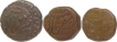 Bhopal (3),Shah Jahan Begam, 1/4 Anna(7.5g, 17.65mm, Y#4.2, 2013 Edition, About Very Fine), 1/2 Anna(7.6g, 20.62mm, Y#5, 2013 Edition , About Extremely Fine), Anna(30.4g, 26.72mm, Y#6, 2013 Edition, About Extremely Fine).