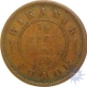 Bikanir, Copper 1/2 Paisa, 1894, 3.14g, 21mm, (KM# 70, 2013 Edition), About Extremely Fine.