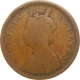 Bikanir, Copper 1/2 Paisa, 1894, 3.14g, 21mm, (KM# 70, 2013 Edition), About Extremely Fine.