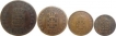 Copper coins of Portuguese,