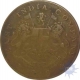 1834, East India Company, Half Anna.