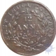 Brithsh India, 1835, East Indian Company, 1/12 Anna.