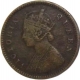 1876, Queen Victoria, 1/12 Anna.