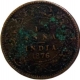 1876, Queen Victoria, 1/12 Anna.