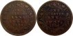 Copper Quarter Anna of Queen Victoria of 1880 & 1898.