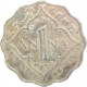 Silver Coin Of One Anna, King George VI Of Bombay Mint Of 1939.