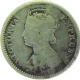 1883, Queen Victoria, Silver 1/4 Rupee.