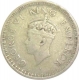  1945, King George VI, Silver 1/4 Rupee .