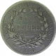 1840, Queen Victoria, Silver 1/2 Rupee.