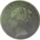 1840, Queen Victoria, Silver 1/2 Rupee.